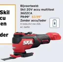 GAMMA Skil 20V accu multitool 3622CA aanbieding
