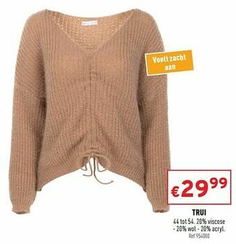 Trafic Trui aanbieding