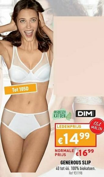 Trafic Generous slip aanbieding