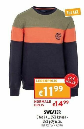 Trafic Sweater aanbieding