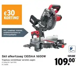 GAMMA Skil afkortzaag 1305AA 1600W aanbieding