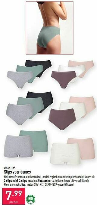 ALDI Slips voor dames aanbieding