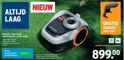 GAMMA Segway Navimow robotmaaier 1206 AWD aanbieding