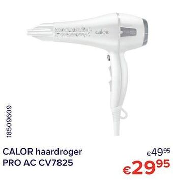 Euroshop Calor haardroger pro ac cv7825 aanbieding