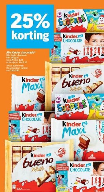 Kinder chocolade