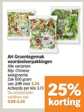 Chinese wokgroente