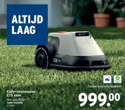 GAMMA Eufyrobotmaaier E15 solo aanbieding
