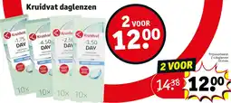 Kruidvat Kruidvat daglenzen aanbieding