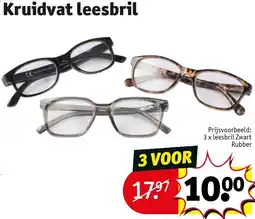 Kruidvat Kruidvat leesbril aanbieding