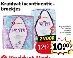 Kruidvat Kruidvat incontinentie broekjes aanbieding