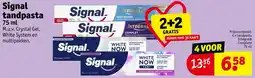 Kruidvat Signal tandpasta aanbieding