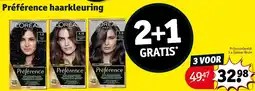 Kruidvat Préférence haarkleuring aanbieding