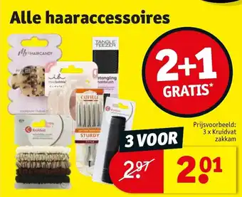 Kruidvat Alle haaraccessoires aanbieding