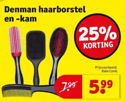 Kruidvat Denman haarborstel en kam aanbieding