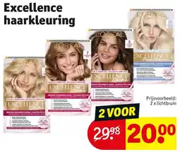 Kruidvat Excellence Haarkleuring aanbieding
