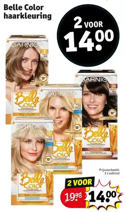 Kruidvat Belle Color haarkleuring aanbieding