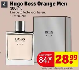 Kruidvat Hugo Boss Orange Men aanbieding