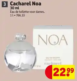 Kruidvat Cacharel Noa aanbieding