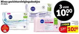 Kruidvat Nivea gezichtsreinigingsdoekjes aanbieding