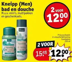 Kruidvat Kneipp Men Bad en Douche aanbieding