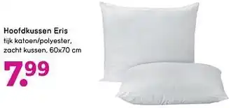 Leen Bakker Hoofdkussen eris aanbieding