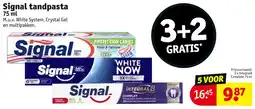 Kruidvat Signal Tandpasta aanbieding