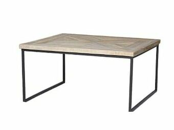Deba Meubelen Salontafel MICHAEL - Teak/metaal Hout aanbieding