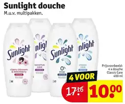 Kruidvat Sunlight douche aanbieding
