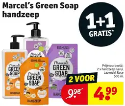 Kruidvat Marcel's Green Soap handzeep aanbieding