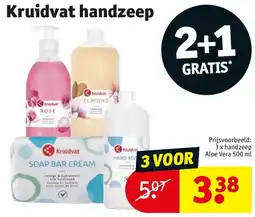 Kruidvat Kruidvat handzeep aanbieding