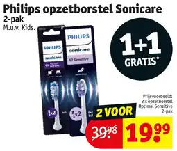 Kruidvat Philips Opzetborstel Sonicare aanbieding