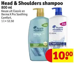 Kruidvat Head & Shoulders shampoo aanbieding