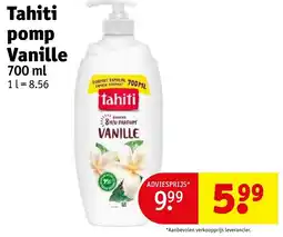 Kruidvat Tahiti pomp Vanille aanbieding