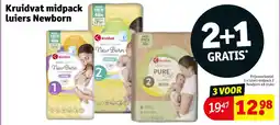 Kruidvat Kruidvat midpack luiers Newborn aanbieding