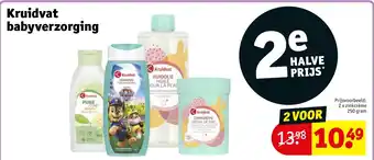 Kruidvat Kruidvat babyverzorging aanbieding