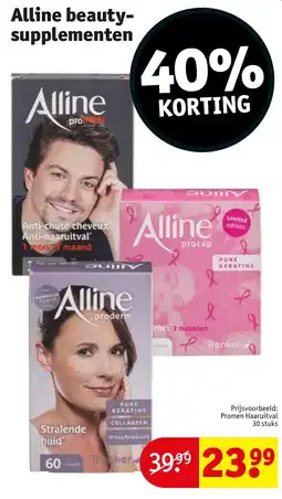 Kruidvat Alline Beauty Supplementen aanbieding
