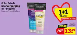 Kruidvat John Frieda Haarverzorging en Styling aanbieding