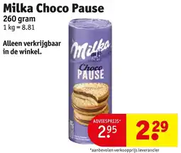 Kruidvat Milka Choco Pause aanbieding