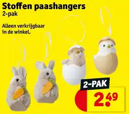 Kruidvat Stoffen Paashangers aanbieding
