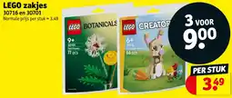 Kruidvat Lego Zakjes aanbieding