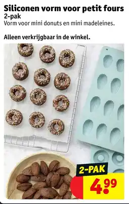 Kruidvat Siliconen vorm voor petit fours aanbieding