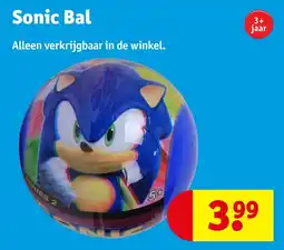 Kruidvat Sonic Bal aanbieding