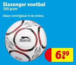Kruidvat Slazenger voetbal aanbieding