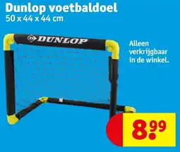Kruidvat Dunlop voetbaldoel aanbieding