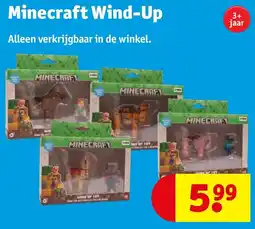 Kruidvat Minecraft Wind-Up aanbieding