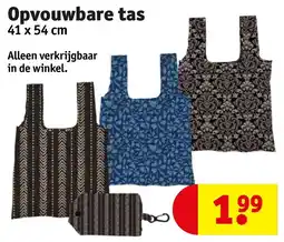 Kruidvat Opvouwbare Tas aanbieding