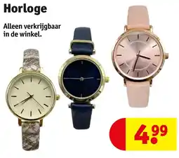 Kruidvat Horloge aanbieding