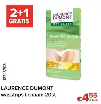 Laurence dumont wasstrips lichaam