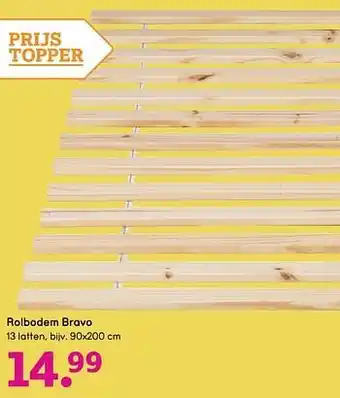 Leen Bakker Rolbodem bravo aanbieding