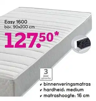 Leen Bakker Easy 1600 aanbieding